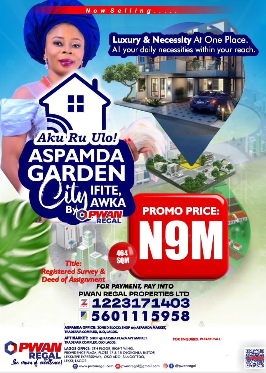 ASPAMDA Garden City, Ifite Awka