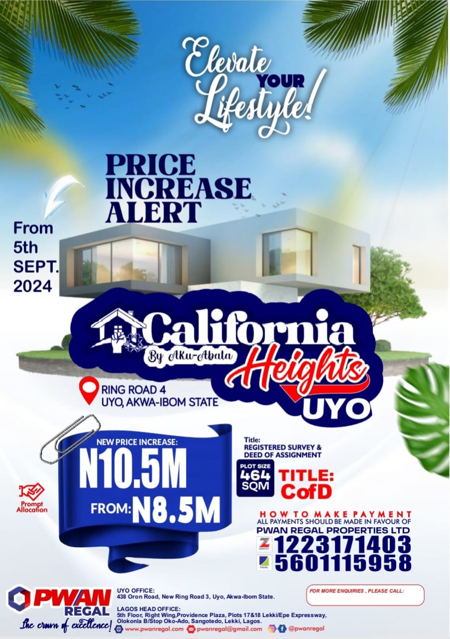 California Heights by Aku Abata, Uyo Akwa, Ibom