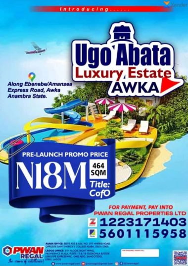 Ugo Abata Luxury Estate, Awka